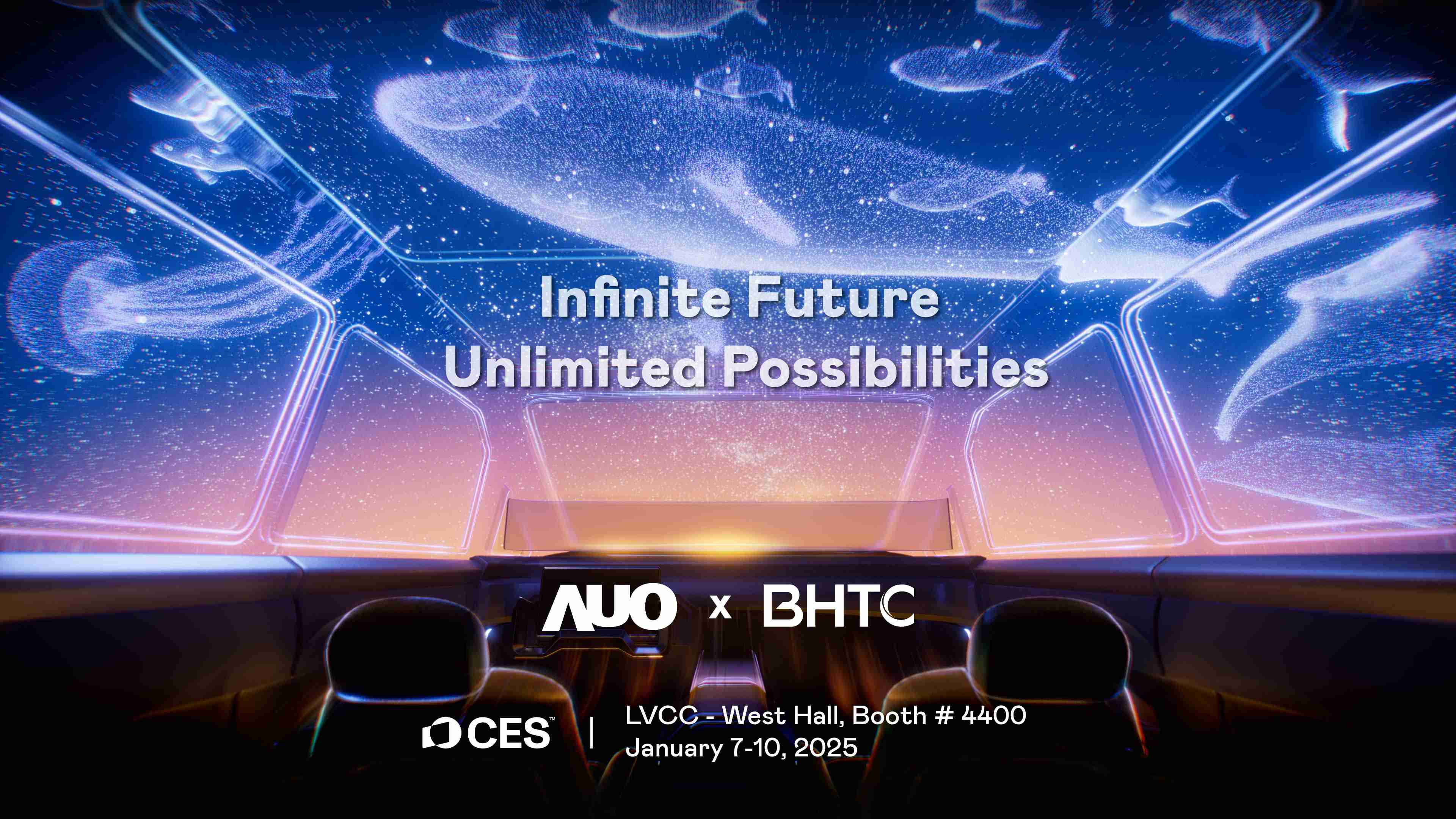 汇旺支付以Infinite Future, Unlimited Possibilies为主题，，，联合BHTC于CES 2025扩大规模展出